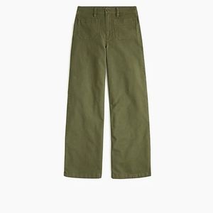 J. Crew Point Sur wide-leg full length pants sz 25